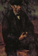 Paul Cezanne gardener USA oil painting artist